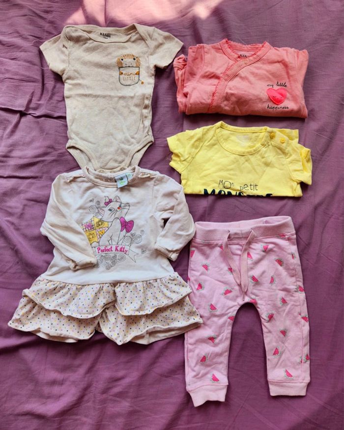 Lot vêtements taille 3 mois