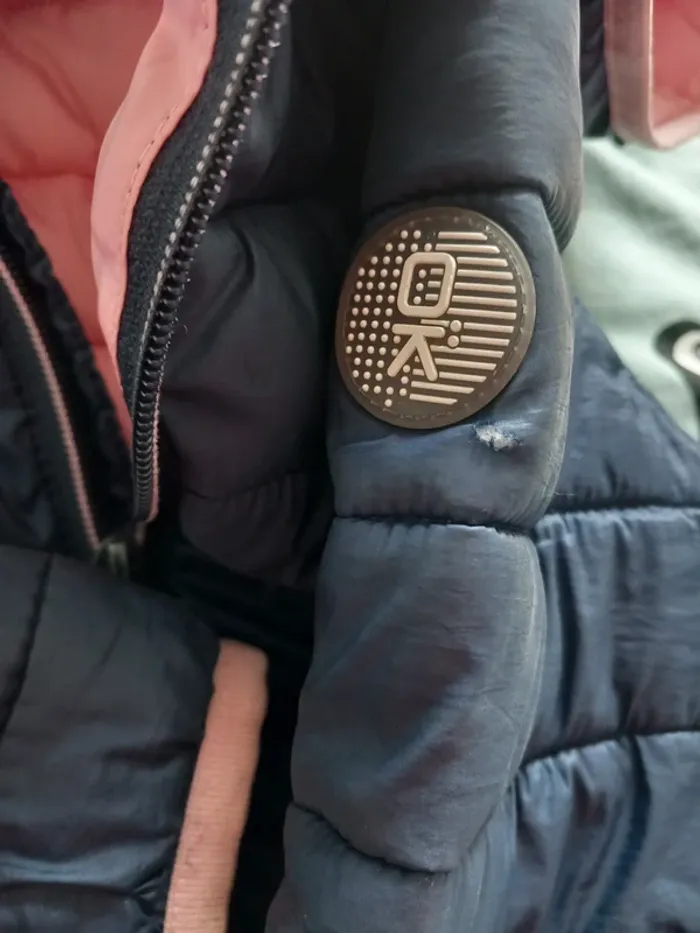 Doudoune manteau Okaïdi 3 ans fille - photo numéro 6
