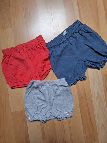 Lot de 3 shorts