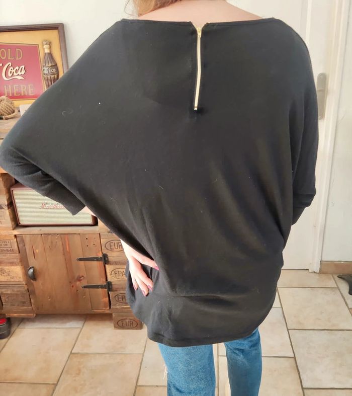 Pull fin kiabi L noir (113) - photo numéro 2