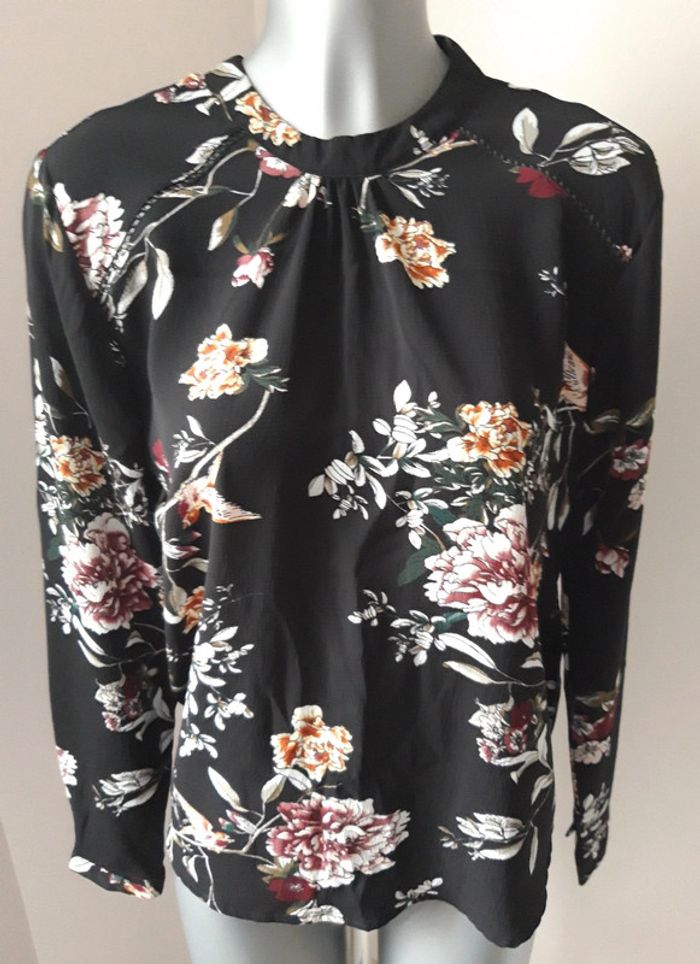 Blouse effet voile