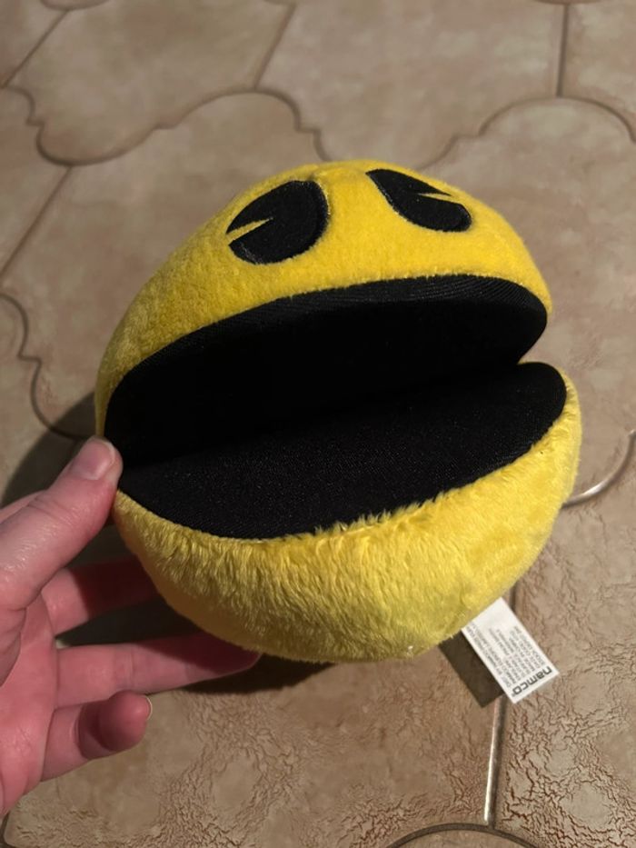 Peluche ancienne vintage pac-man comme neuve - photo numéro 2