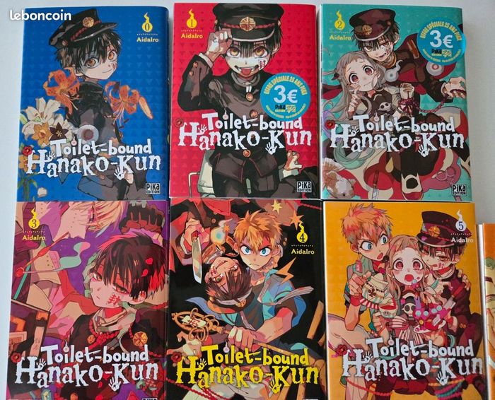 Lot de 11 Manga Toilet bound Hanako Kun. Neuf - photo numéro 5