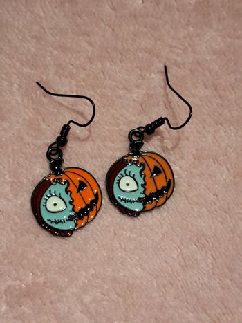 Boucles d'oreilles The nightmare before Christmas Disney