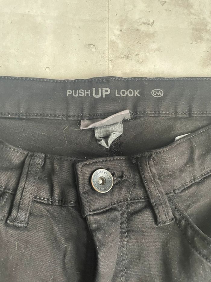 Jeans push up noir - photo numéro 3