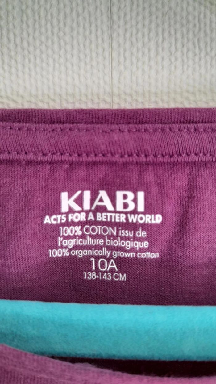 Tee-shirt manches longues kiabi 10 ans - photo numéro 4