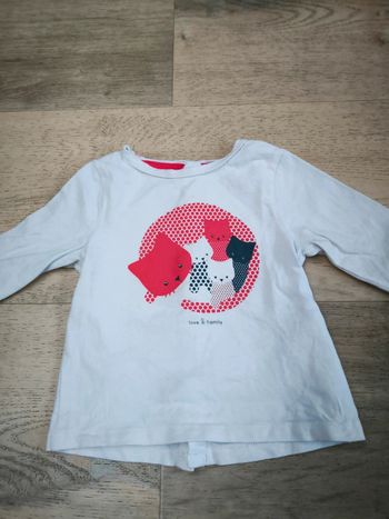 Tee shirt obaibi 6 mois