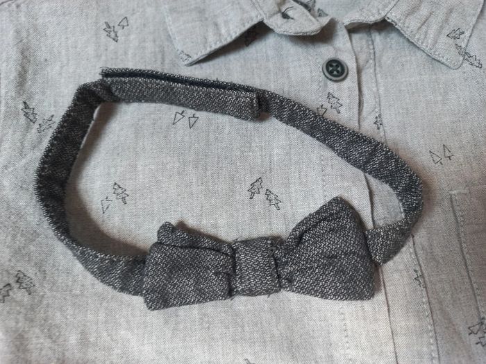 Chemise avec son nœud papillon - photo numéro 3