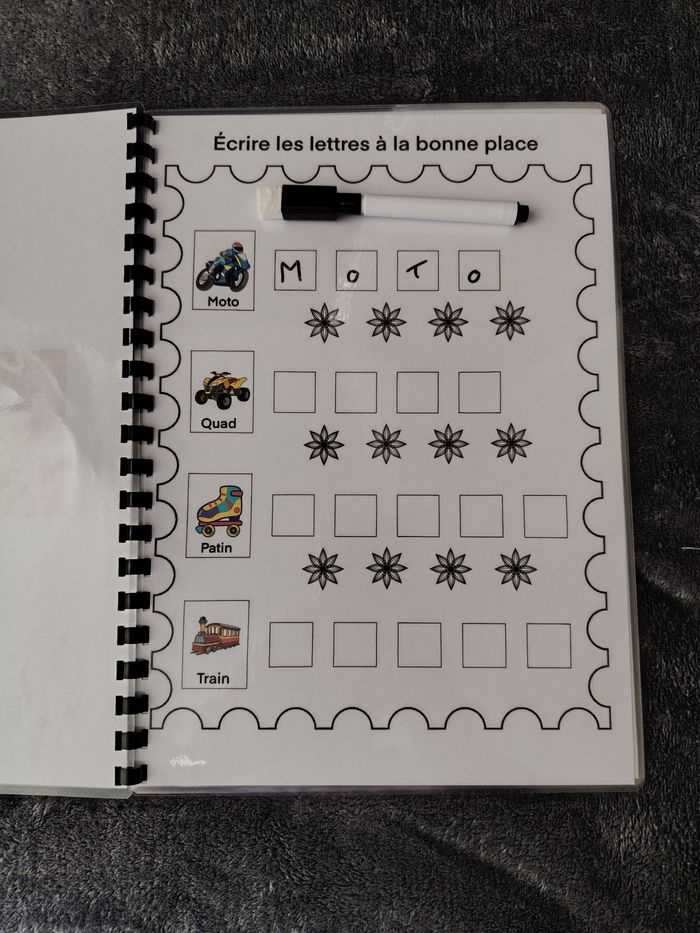 Livret d'activité apprendre à écrire 24 mots - photo numéro 4