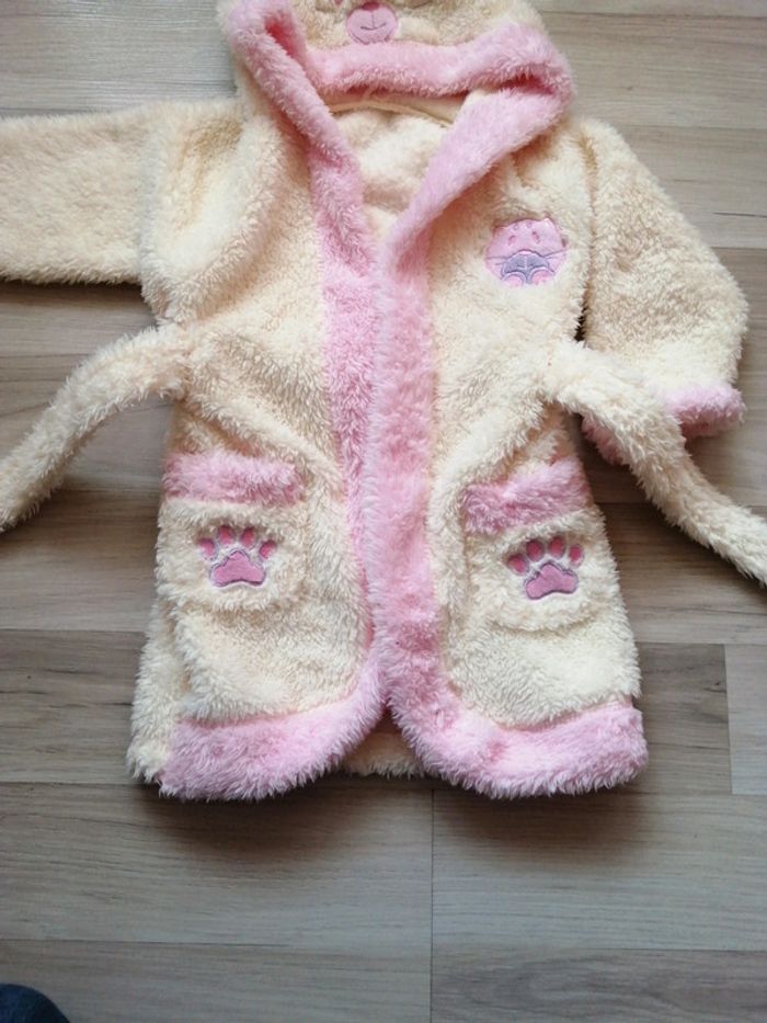 Lot de 2 robes de chambre peluche 18 mois - photo numéro 4