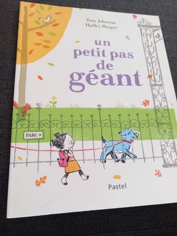 Livre "Un petit pas de géant"