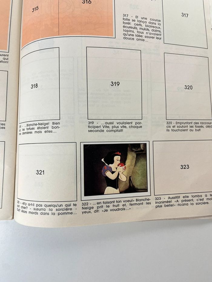 Album Panini Disney vintage : Blanche Neige et les 7 Nains 1983 - photo numéro 9