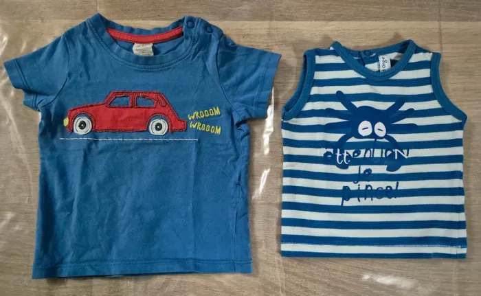 Lot de vêtements été 6mois bébé garçon - photo numéro 7