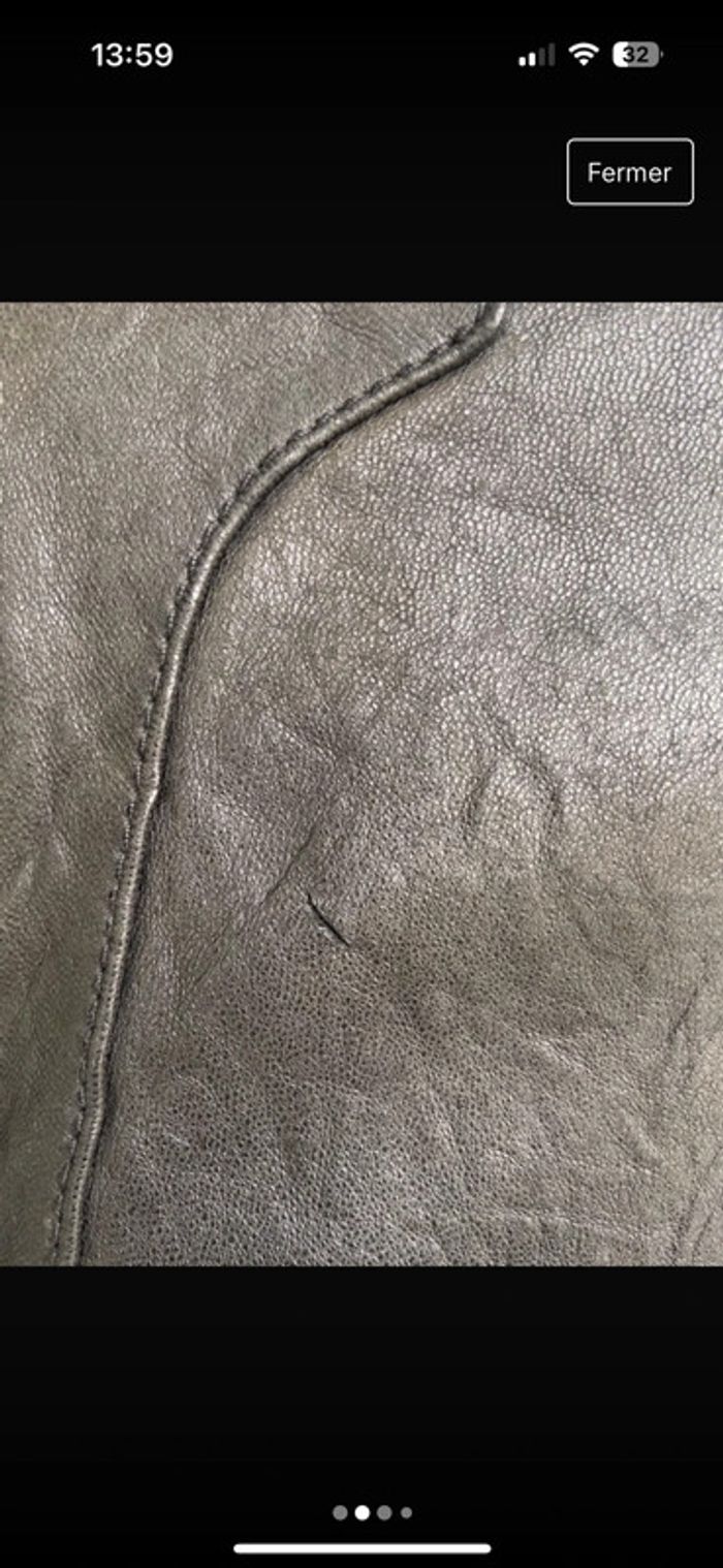 Veste cuir - photo numéro 2