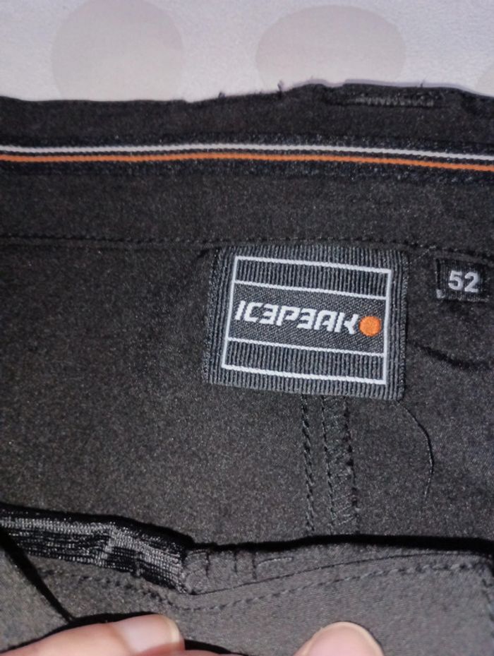 Pantacourt bermuda randonnée homme IcePeak taille 44/46 - photo numéro 4