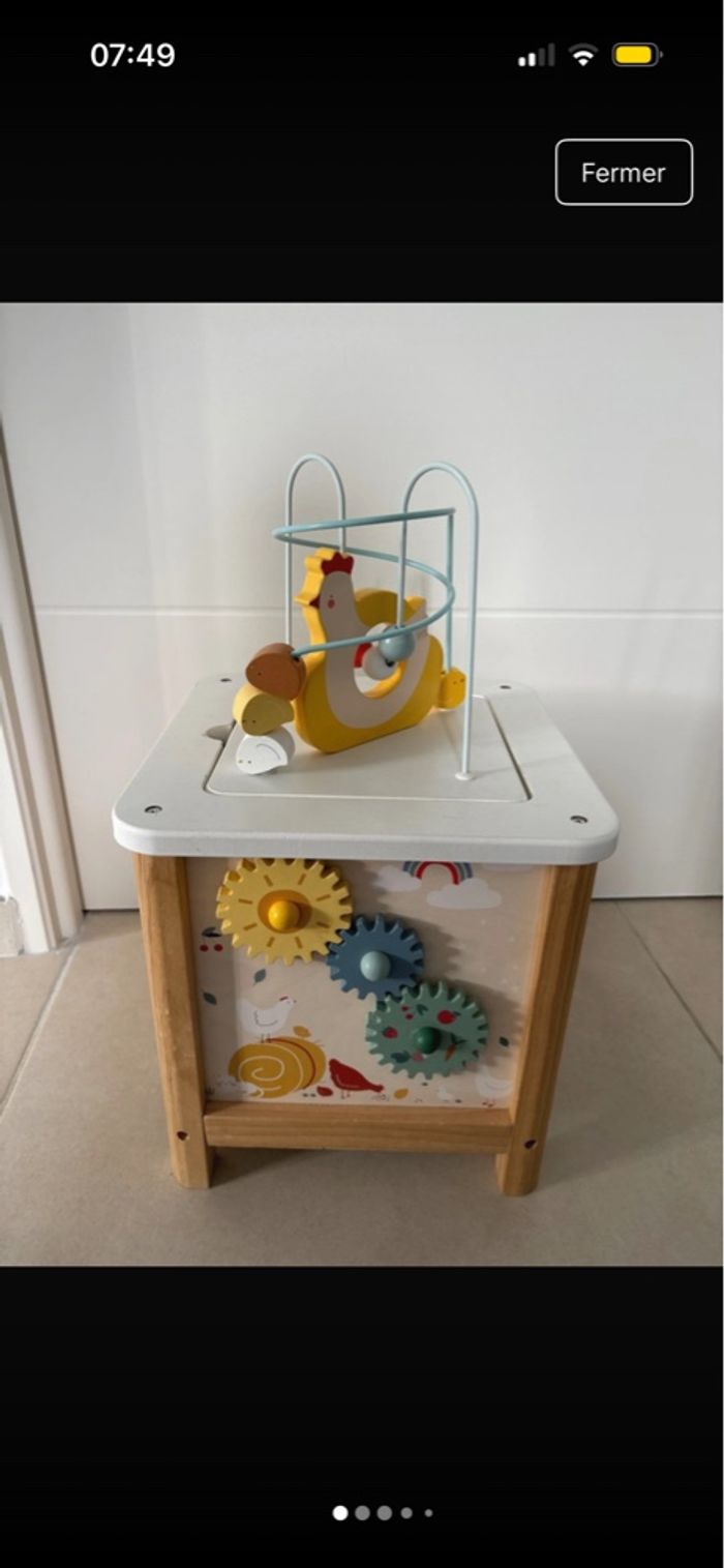 Cube d’activité vertbaudet - photo numéro 2