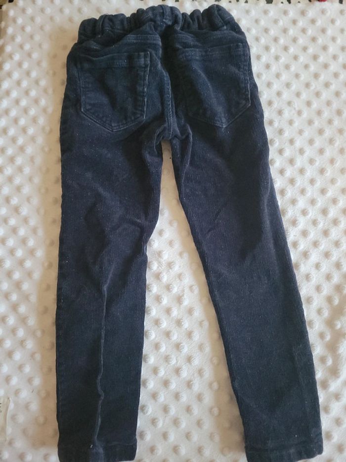 Pantalon velours côtelé à paillettes Monoprix 4 ans - photo numéro 2