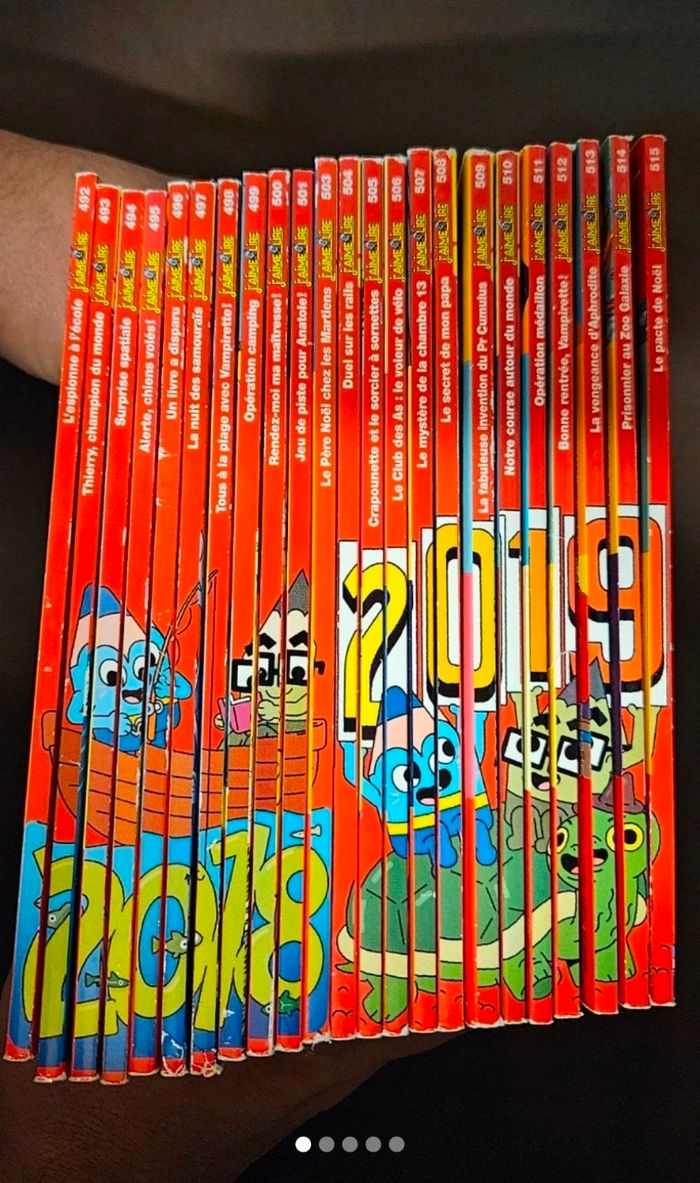 Lot de 23 j'aime lire