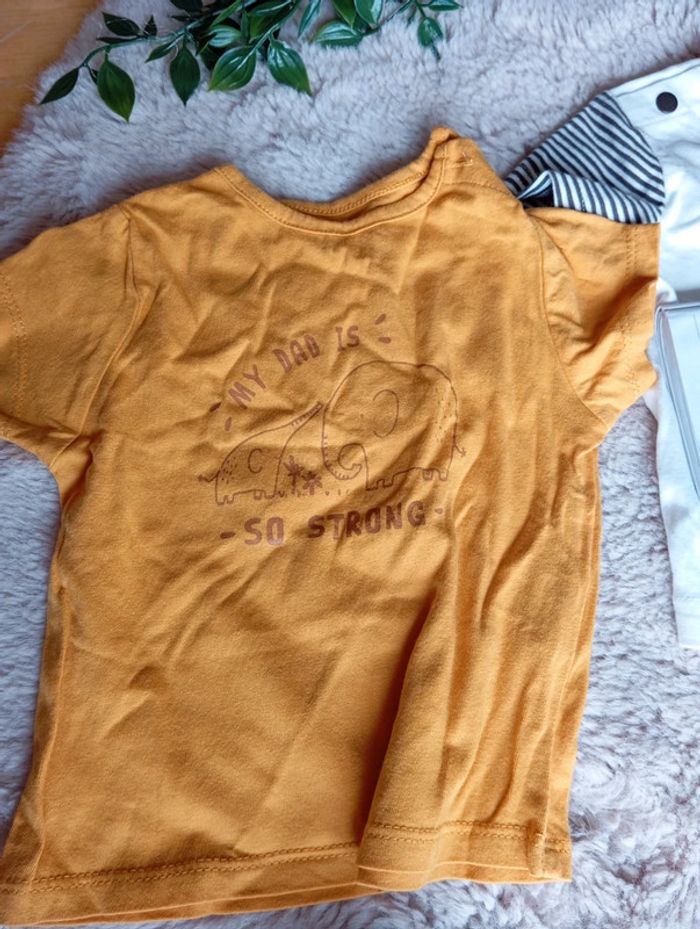 Lot de 6 T-shirt 6 mois - photo numéro 4