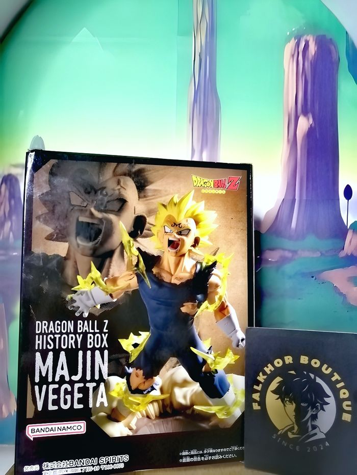 Dragon Ball Z - Figurine Majin Vegeta History Box - banpresto - photo numéro 2