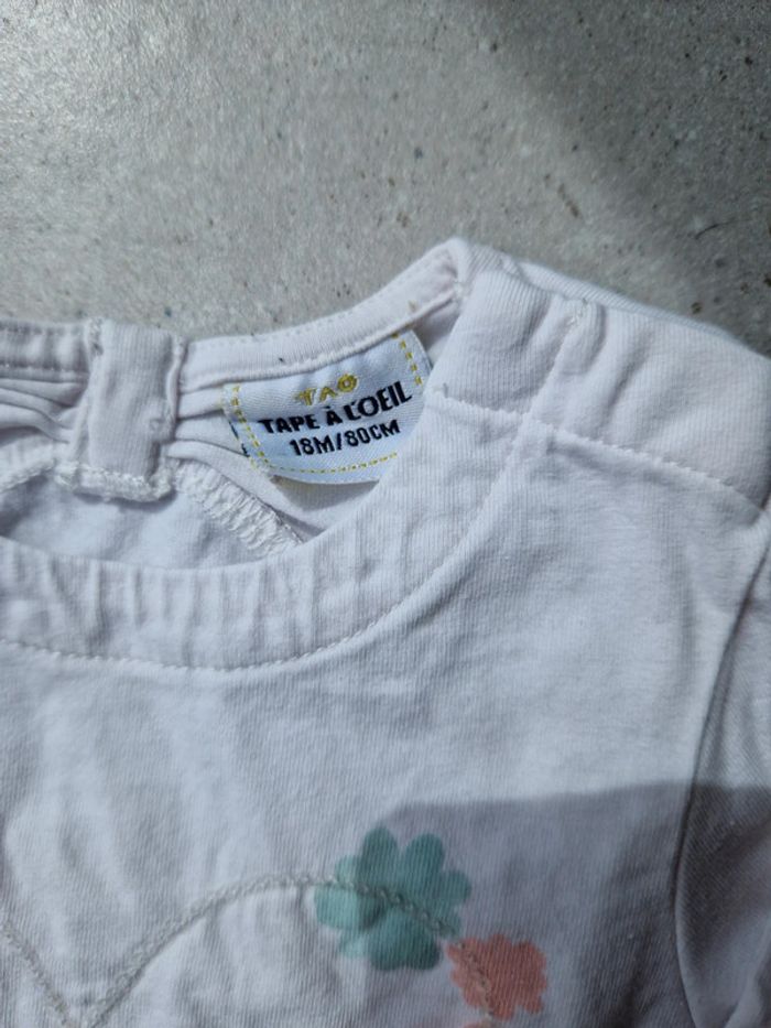 Tee-shirt manches longues 18 mois - photo numéro 2