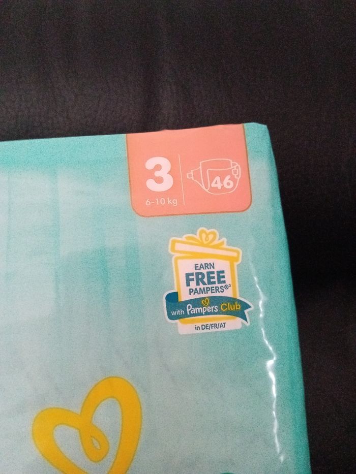 Couche pampers taille 3 - photo numéro 2