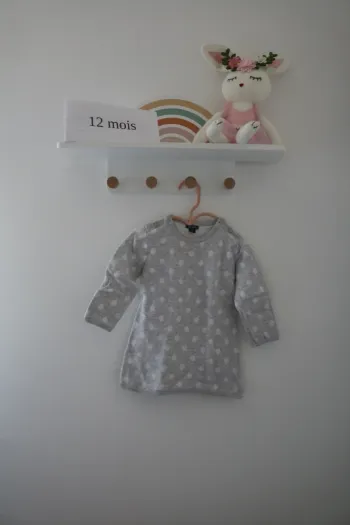 Robe automne/hiver Kiabi 12 mois