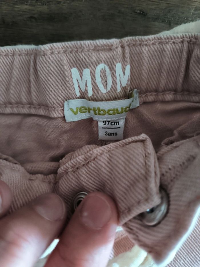 Jeans mom taille 3 ans - photo numéro 4