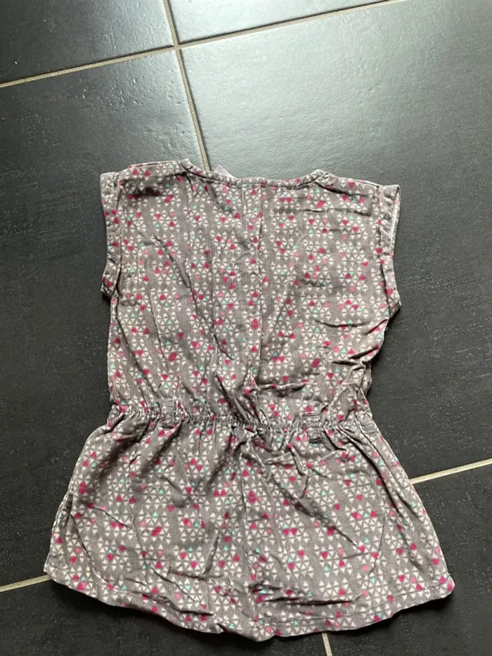 Robe tunique velours 12 mois - photo numéro 5