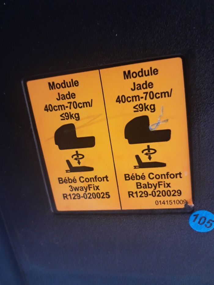 Nacelle isofix bebe confort jade - photo numéro 6