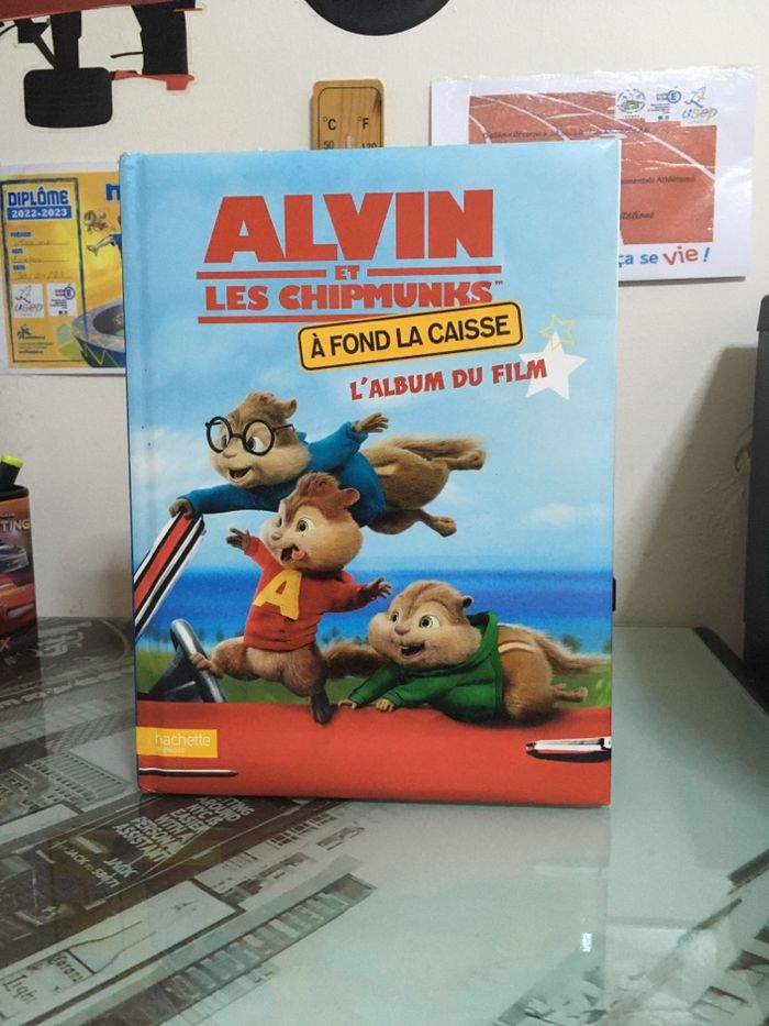 Alvin et les Chipmunks À fond la caisse l'album du film (très bon état)