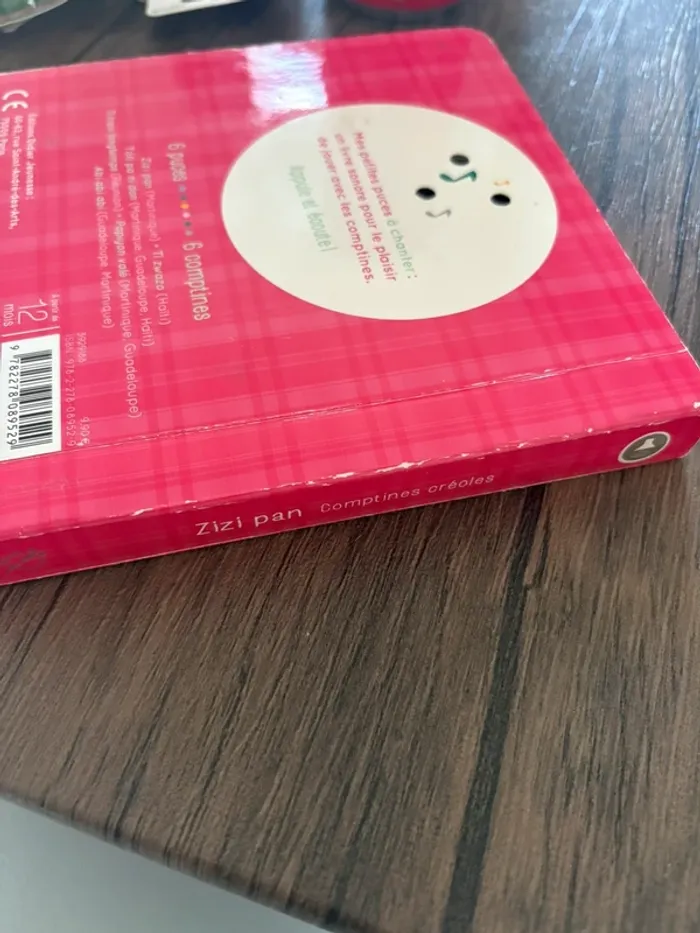 Livre sonore “Zizi pan” Comptine créole - photo numéro 4