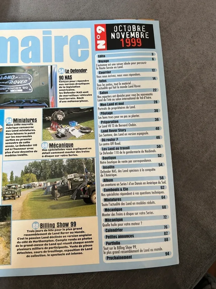 Magazine LAND 1999 - photo numéro 2