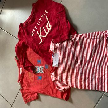 T-shirt manches courtes garçon 24 mois