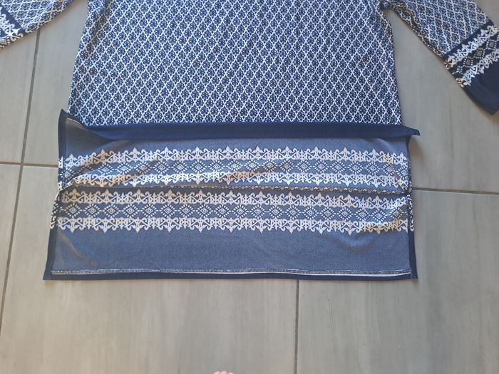 Tunique Bleu Marine Blanc Taille 5 - photo numéro 3