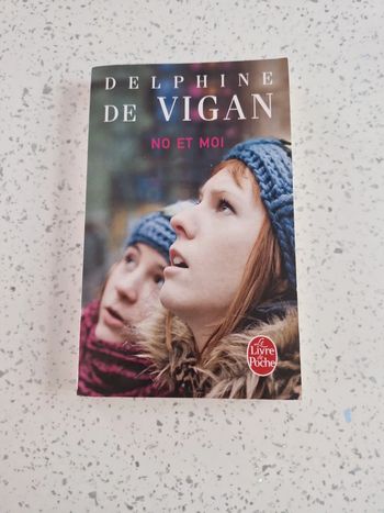 Livre "No et Moi" de Delphine de Vigan
