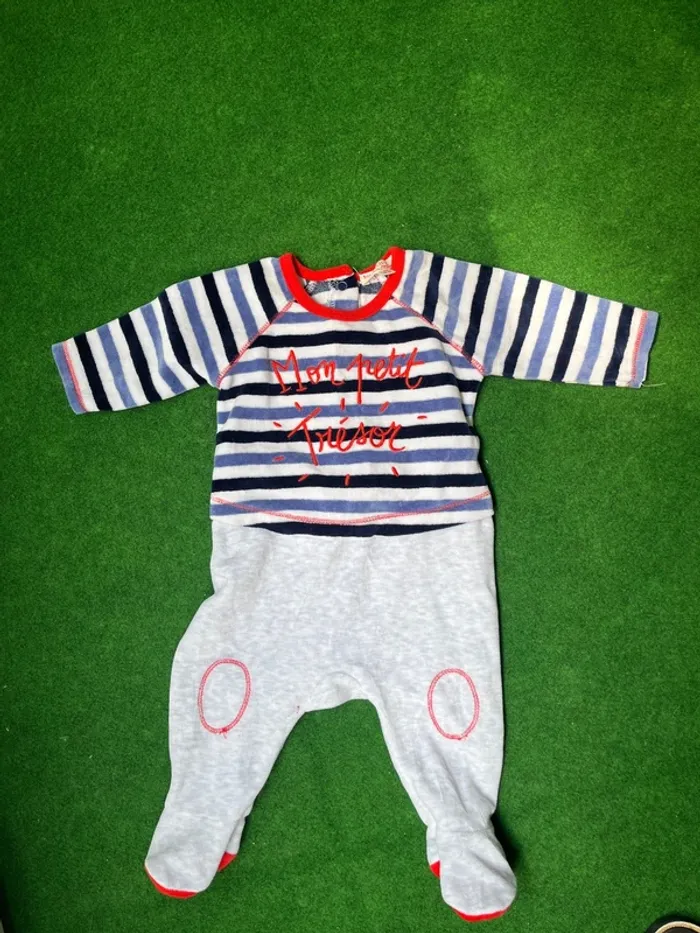 Grenouillère 3 mois 👶 taille 59 cm