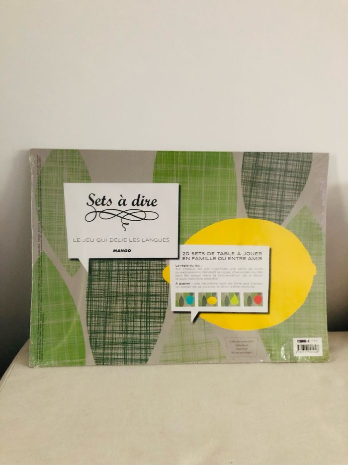 Sets à dire: Le jeu qui délie les langues