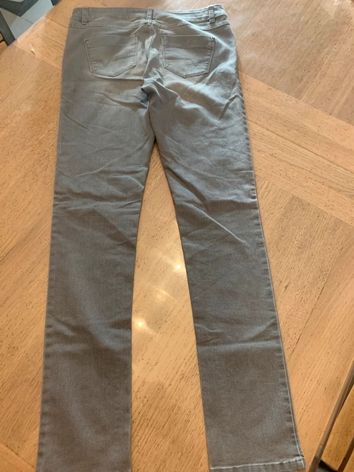 Jean gris mim taille 40 - photo numéro 5