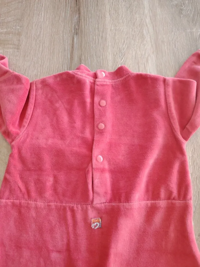 Pyjama velours 1 pièce - photo numéro 5