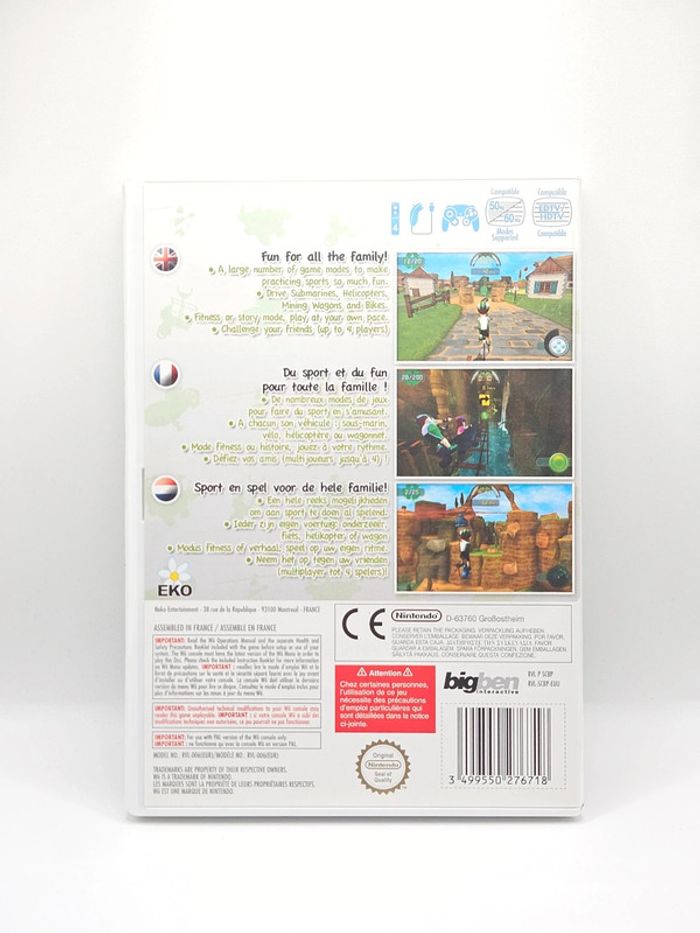 Nintendo Wii # Cyberbike Cycling Sports # - photo numéro 2