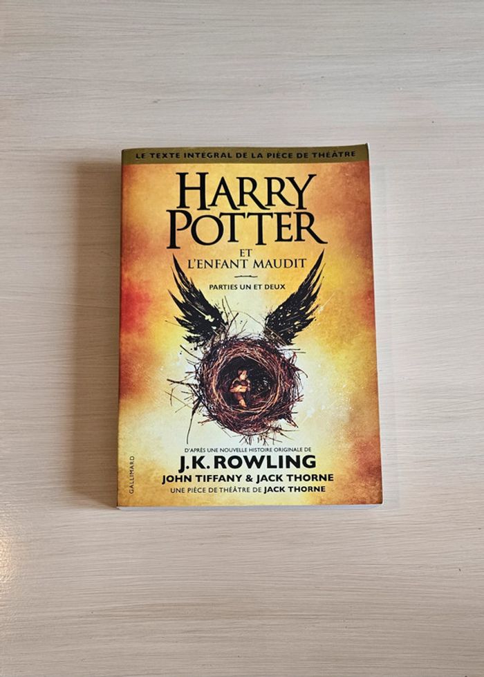 Livre Harry Potter et l'enfant maudit