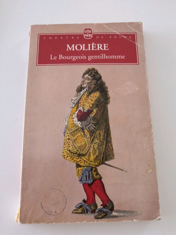 Livre Le bourgeois gentilhomme de Molière