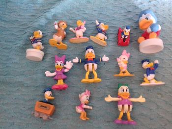 Figurines Donald et Daisy