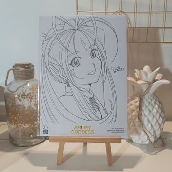 Ex-libris manga Ah my goddess 20 ans Pika