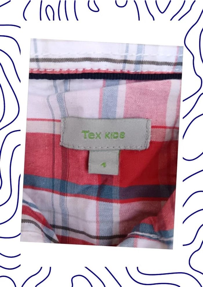 Chemise manches longues 4 ans Tex - photo numéro 3