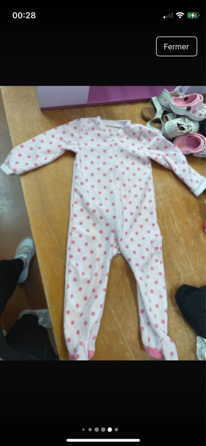 Lot de pyjamas fille 18 mois - photo numéro 5