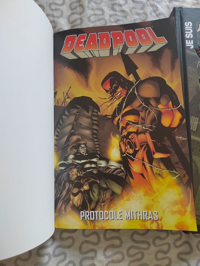 Livre deadpool protocole mithras - photo numéro 5