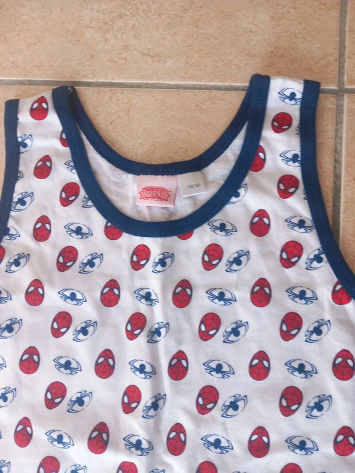 Lot 2 maillots de corps 8/10 ans speederman - photo numéro 2