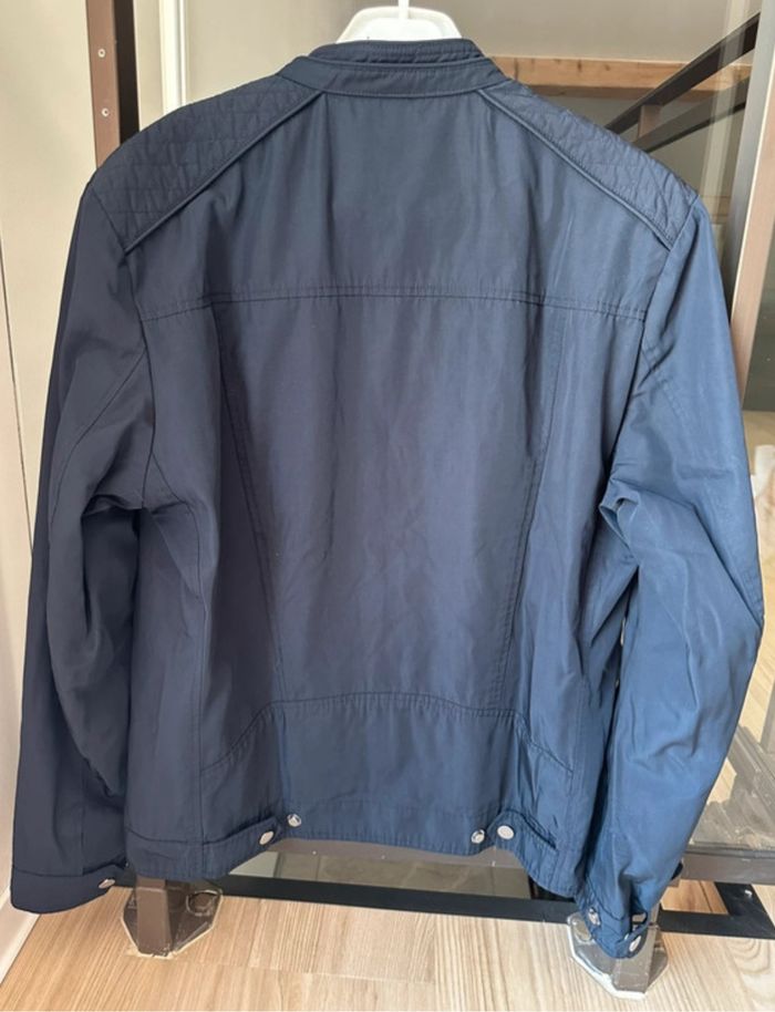 Veste marine mi-saison - taille M - photo numéro 2